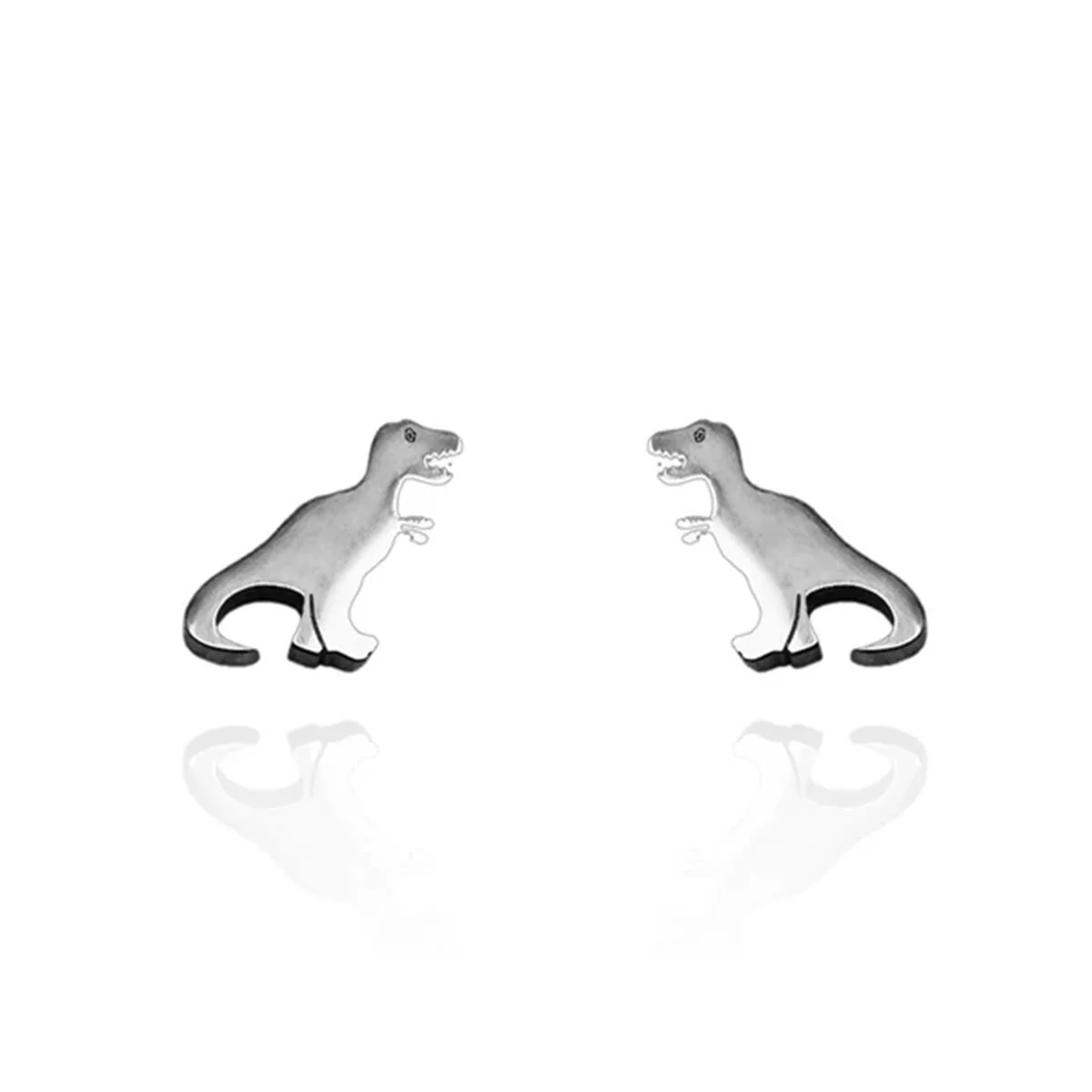 Earrings T-Rex Silver Studs - Originals Lab
