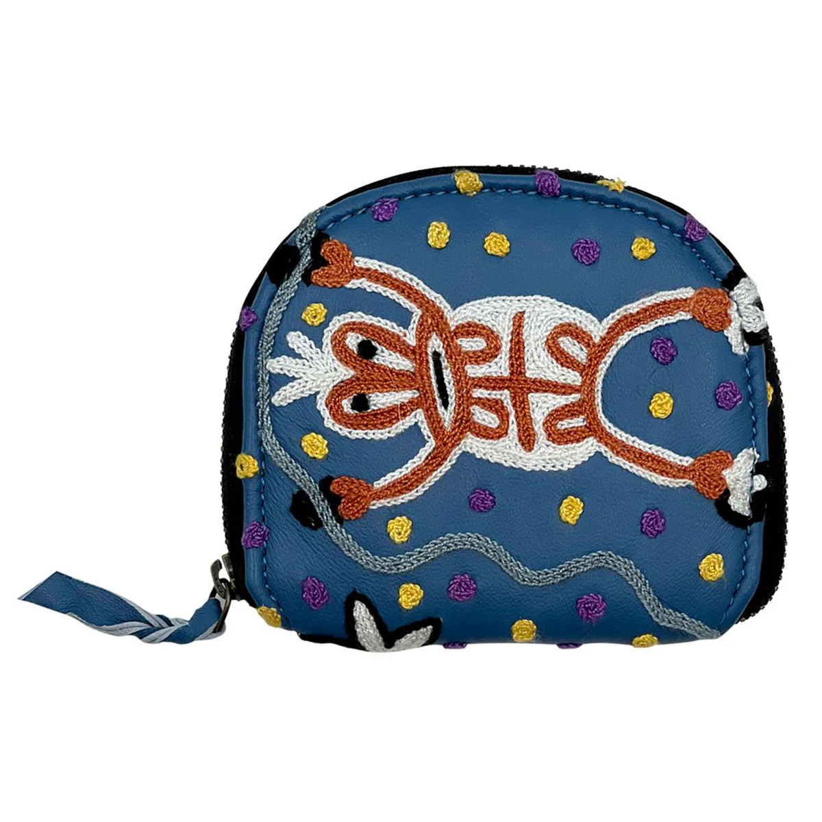 Embroidered Coin Purse Cedric Varcoe CVA746
