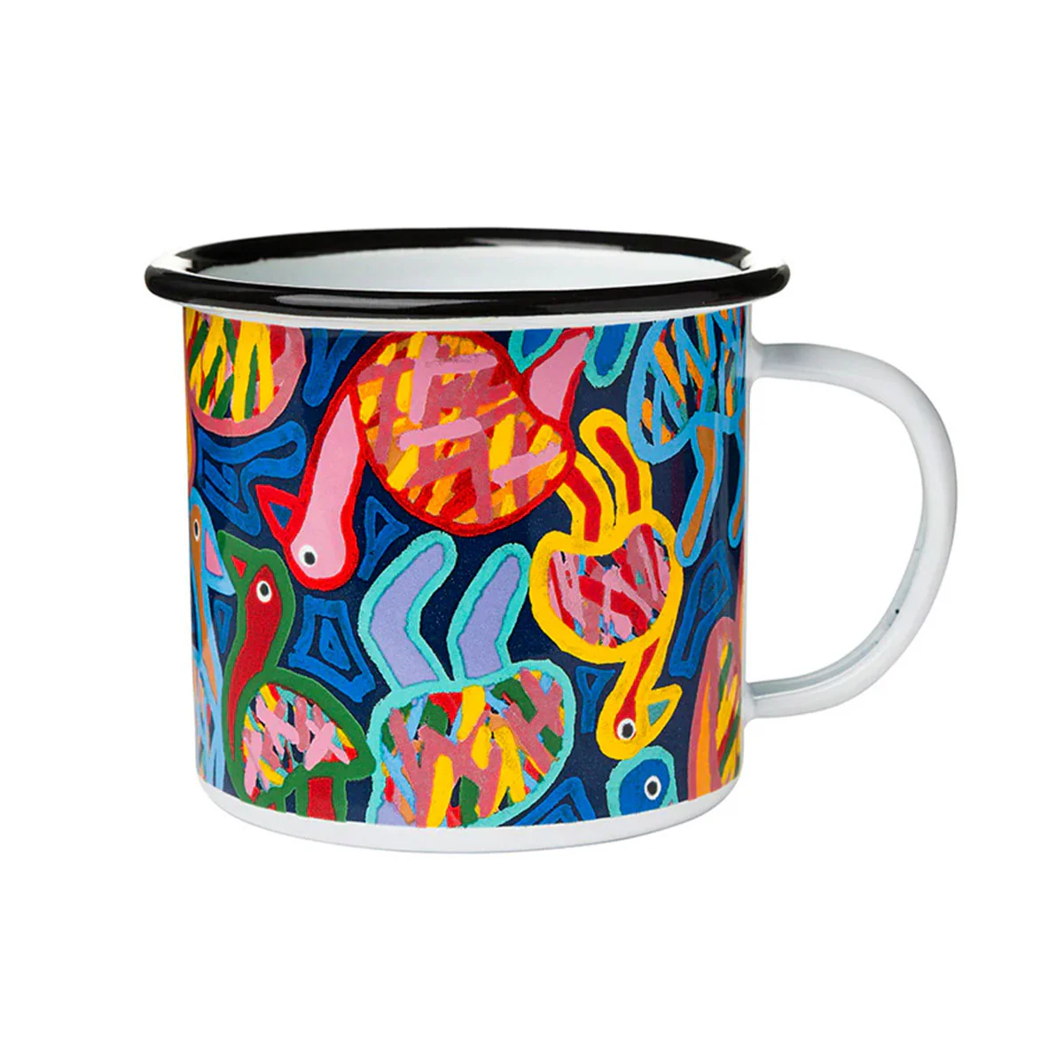 Enamel Mug The Torch Emu - Alperstein Designs