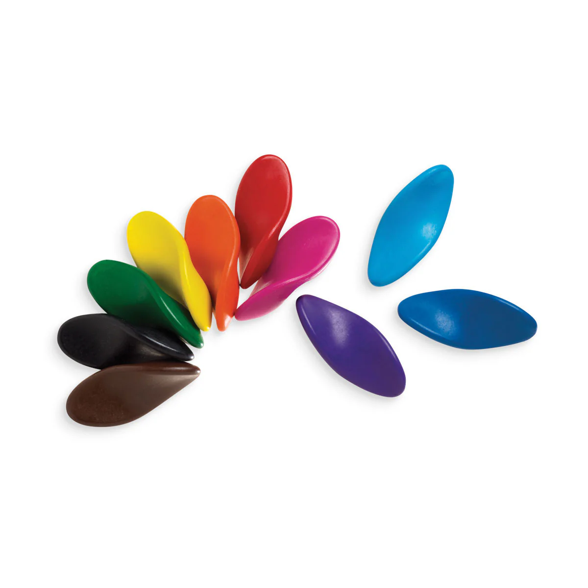 Erasable Crayons Left Right Handed 10 Pack - Bobangles - Image 2