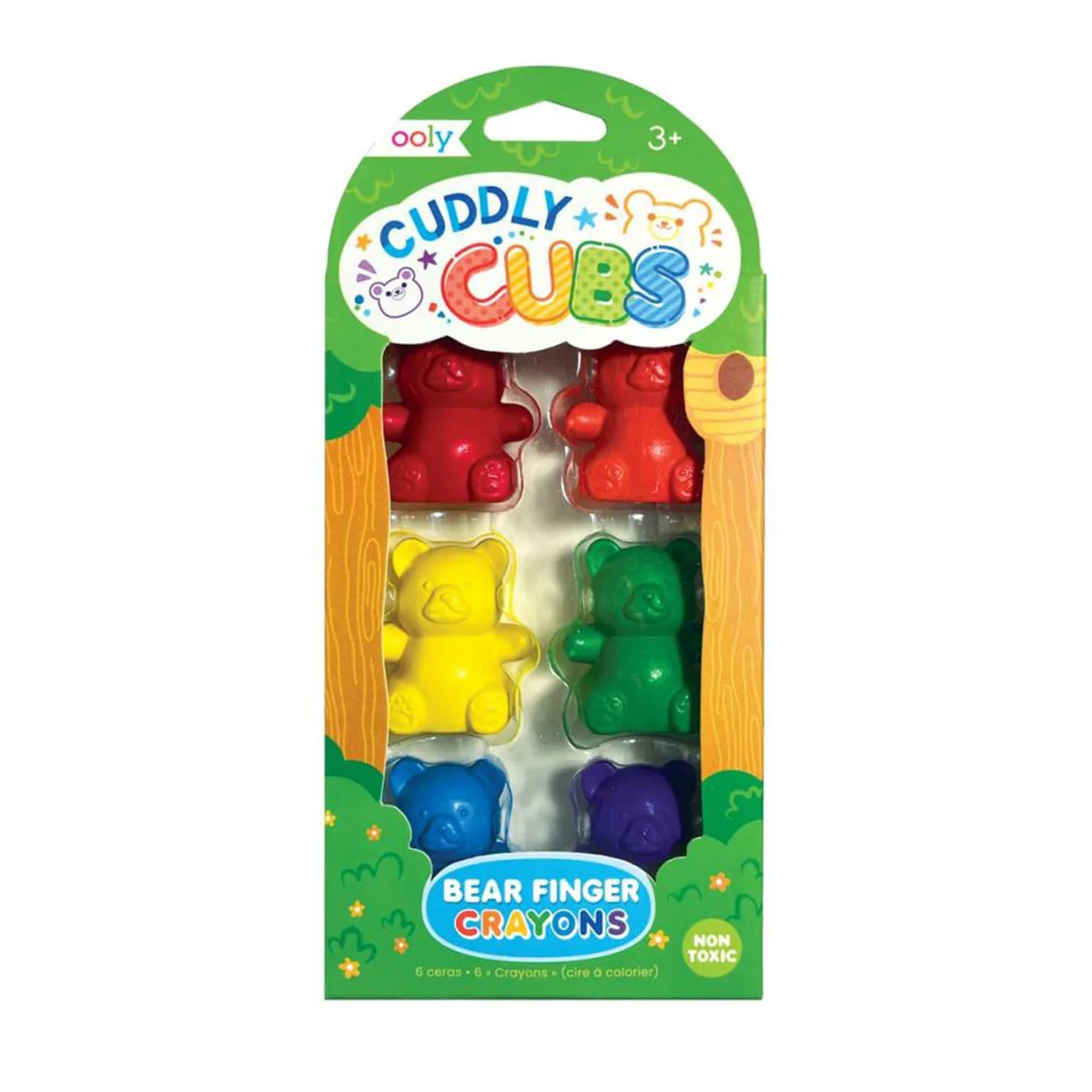 Finger Crayons Cuddly Bear - Bobangles