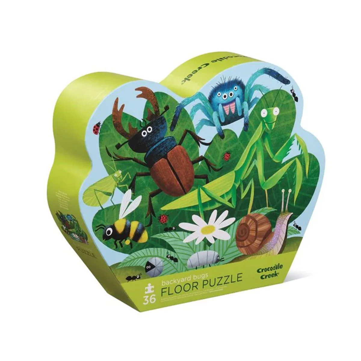 Floor Puzzle Backyard Bugs 36pc - Tiger Tribe