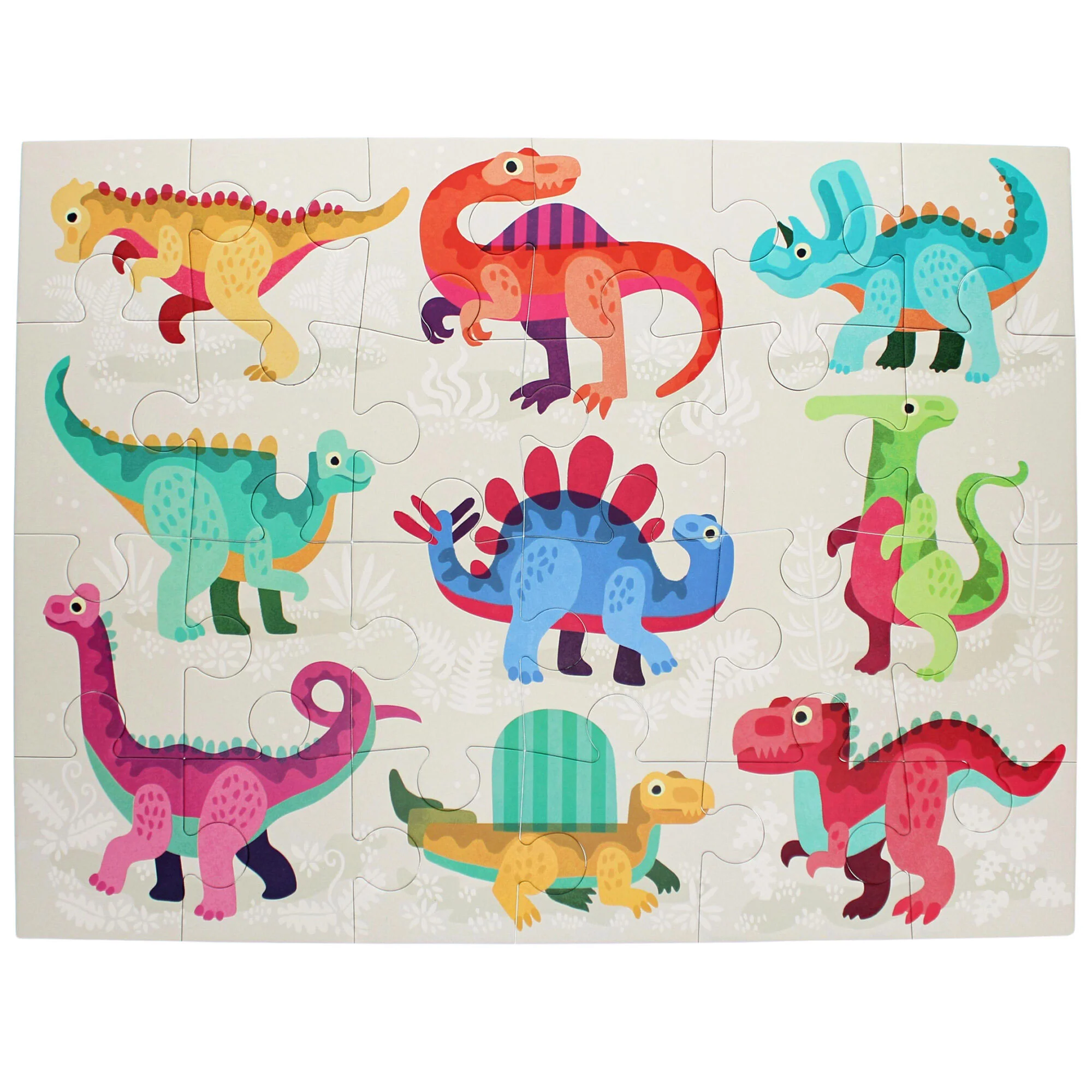 Floor Puzzle Dinosaur 24 Pieces - Bobangles - Image 2