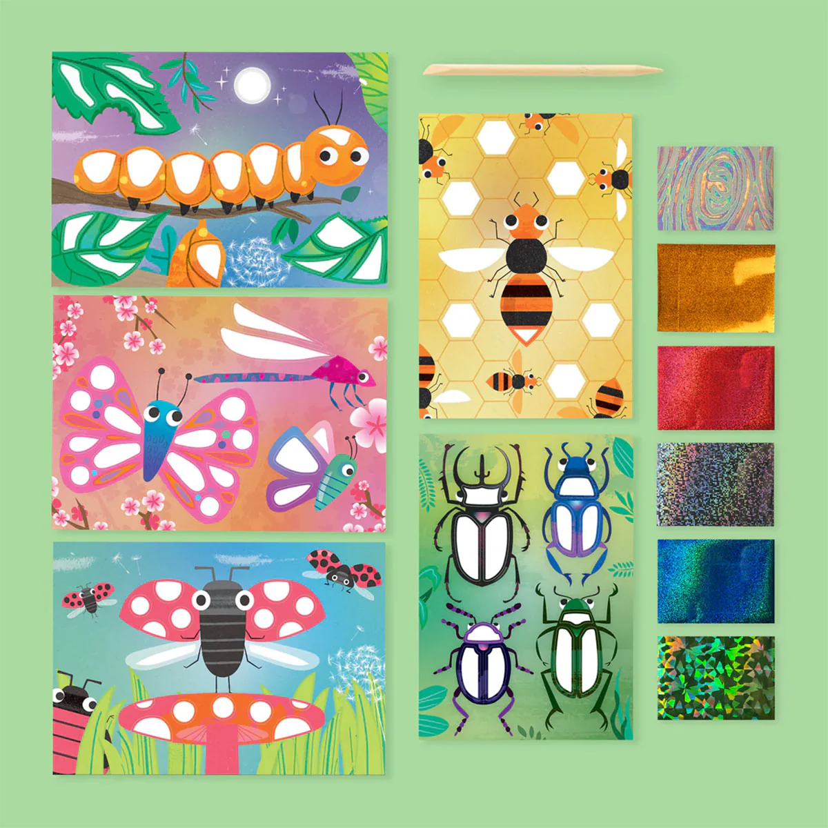 Foil Art Bug World - Tiger Tribe - Image 2