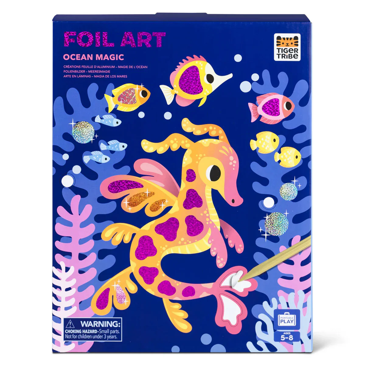 Foil Art Oceans Magic - Tiger Tribe