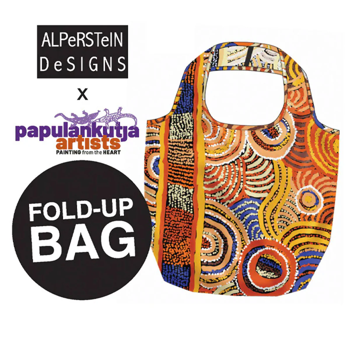 Fold Up Bag Nora Davidson - Alperstein Designs