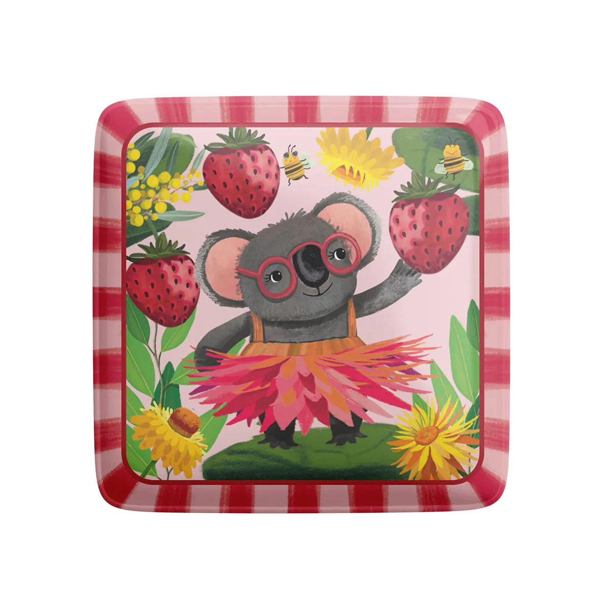 Fridge Magnet Bush Party Strawberries - LaLaLand