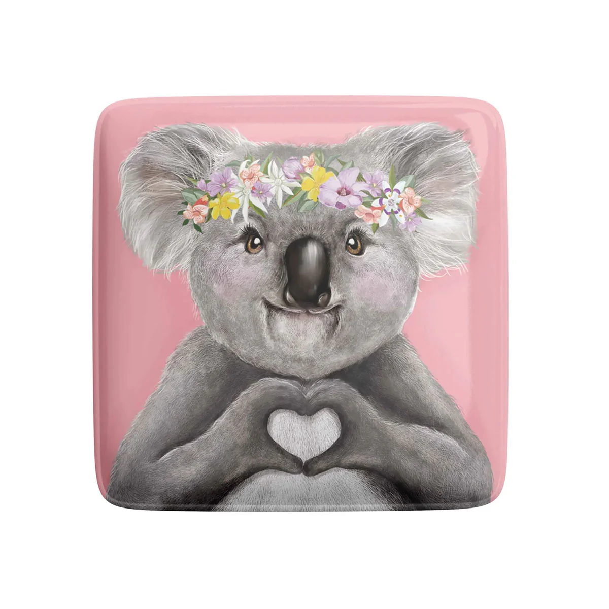 Fridge Magnet Heart Koala Girl - LaLaLand