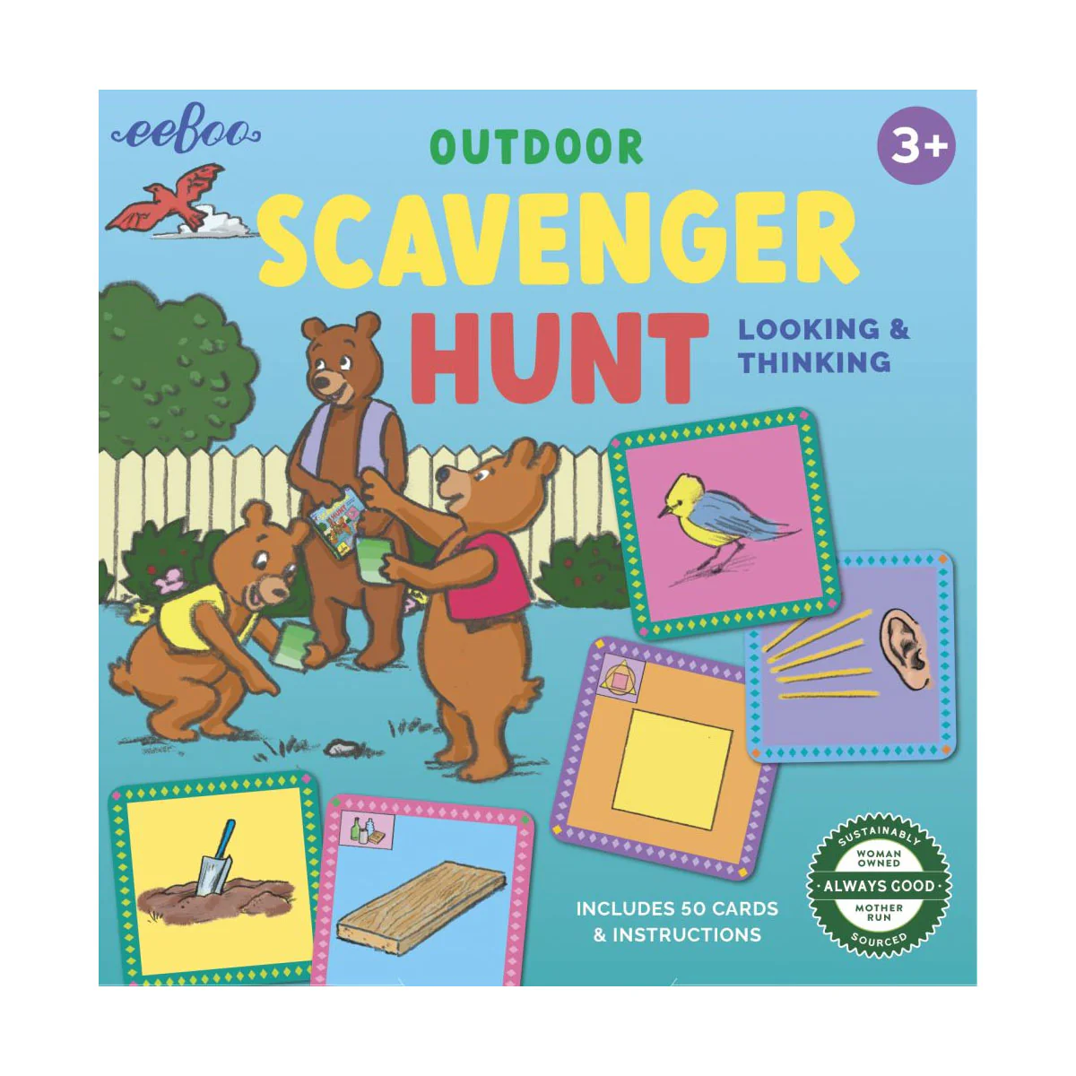 Game Scavenger Hunt Outdoors - Bobangles