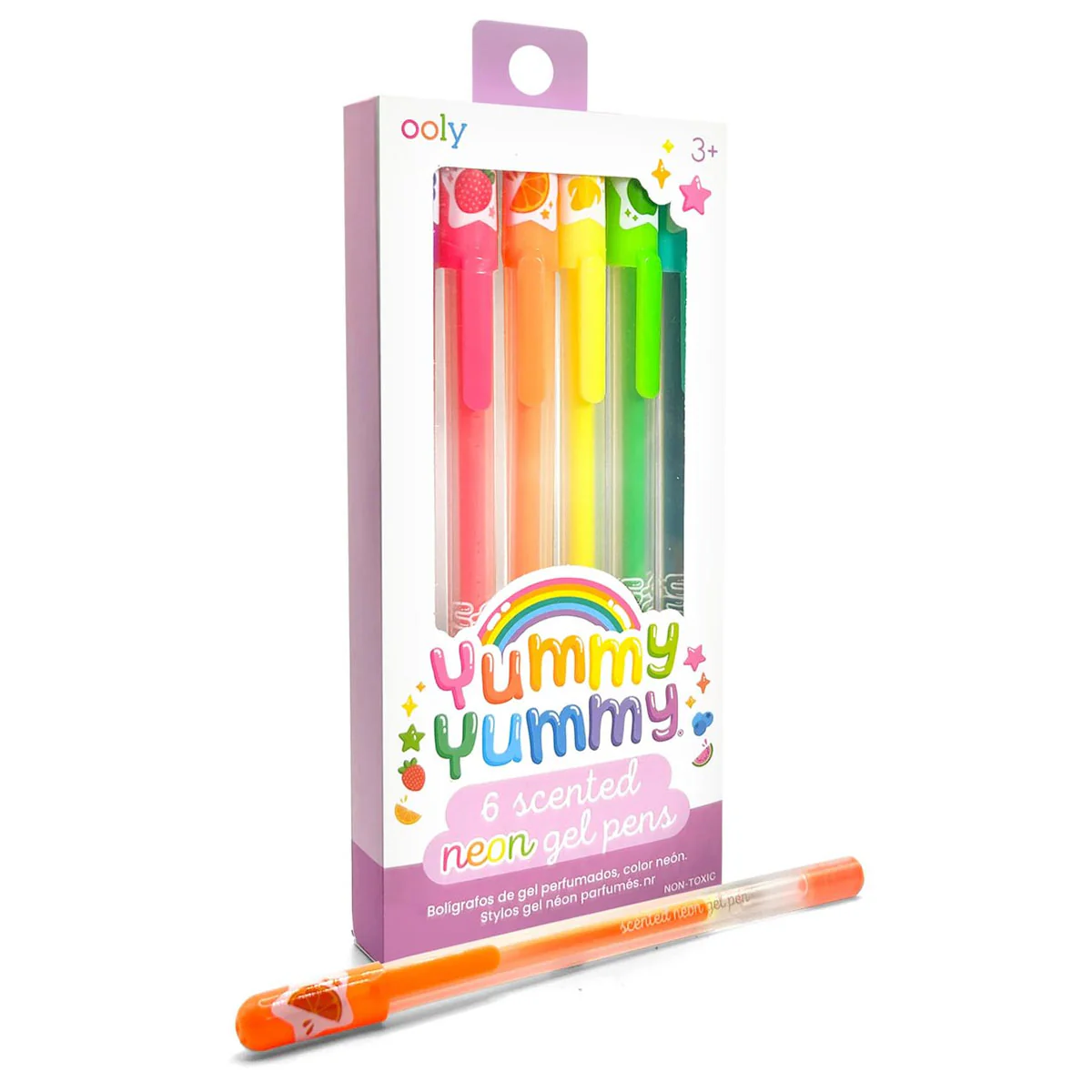 Gel Pens Neon Yummy Yummy 6 Pack - Bobangles