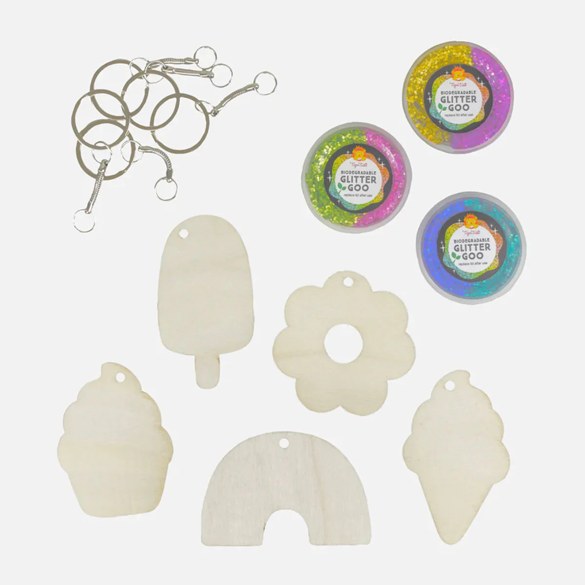 Glitter Goo Bag Charms Glitter Pop - Tiger Tribe - Image 2