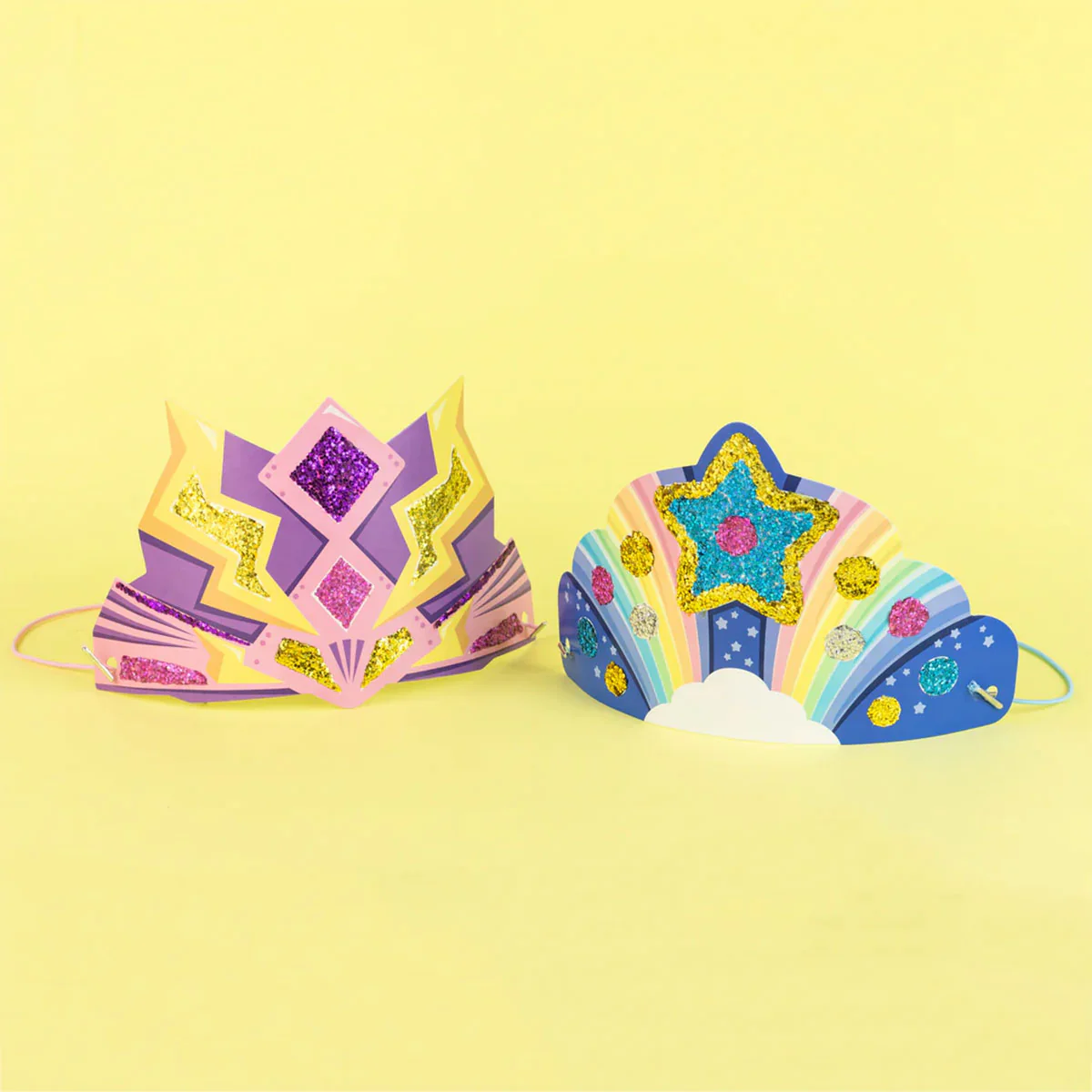 Glitter Goo Crowns Super Rainbow - Tiger Tribe - Image 3