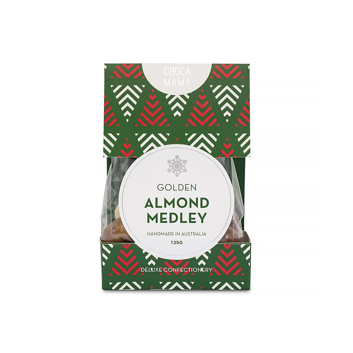 Golden Almond Medley Box 125g - Chocamama