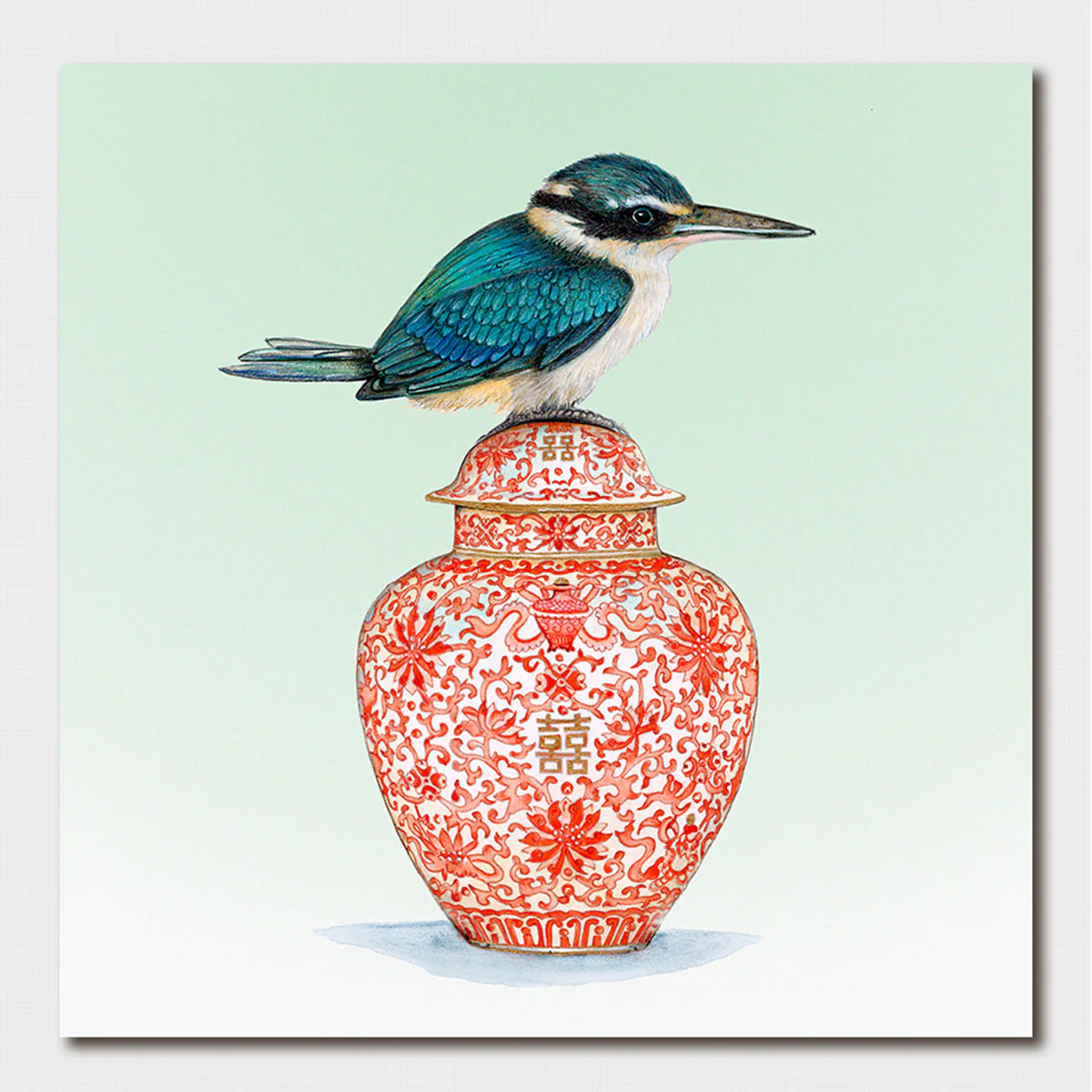Greeting Card A Delightful Guest