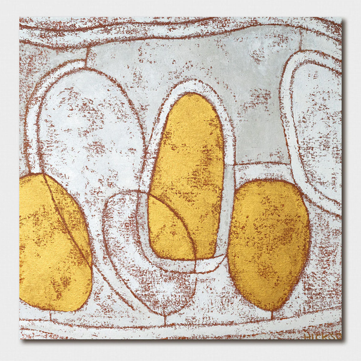 Greeting Card Golden Seeds III