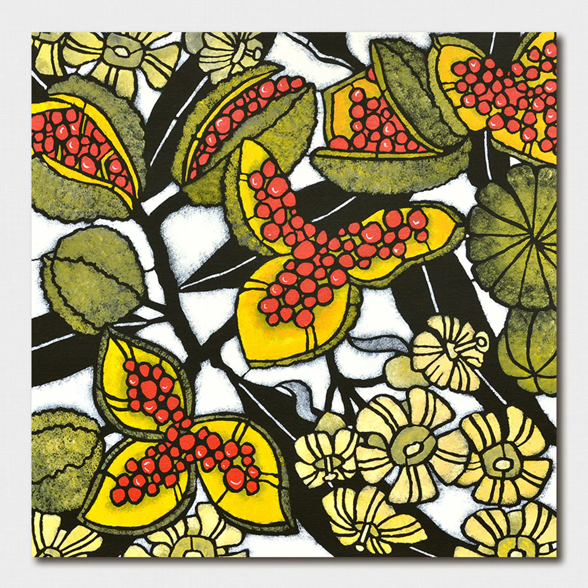 Greeting Card Yellow Pittosporum
