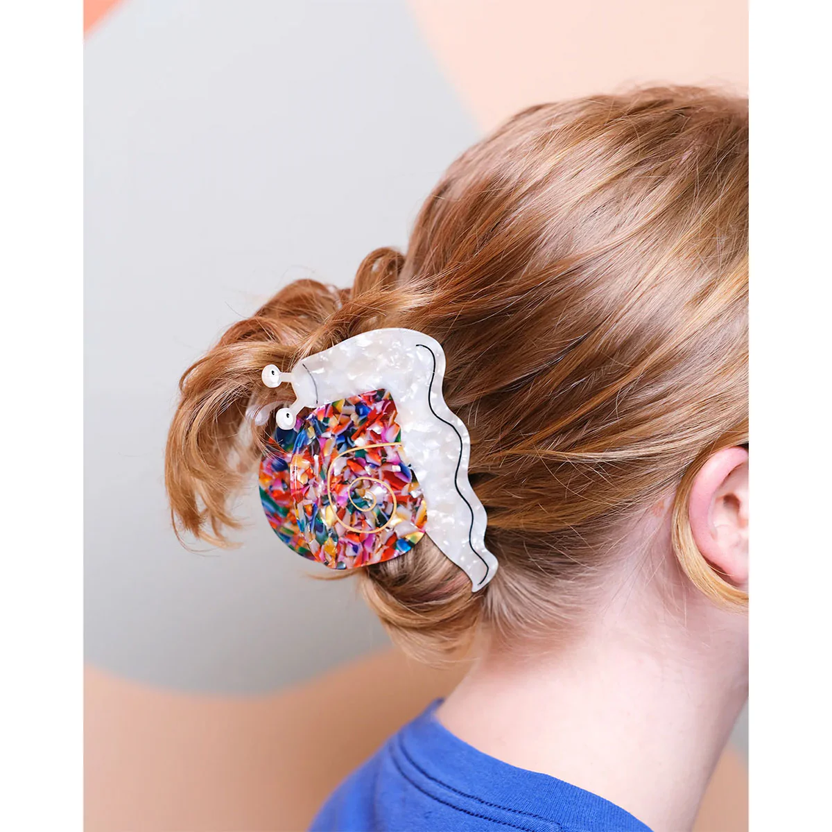 Hair Claw Clip Happy Snail - Bea Bellingham - Image 2