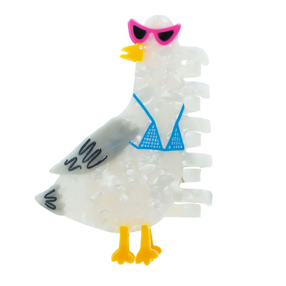 Hair Claw Clip Hot Gull Summer Seagull - Bea Bellingham