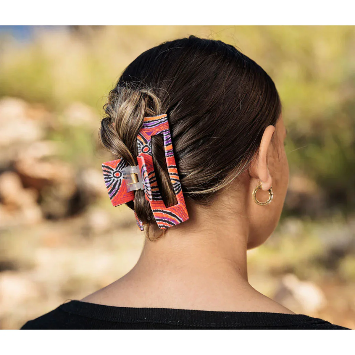 Hair Claws Indigenous Assorted - Alperstein Designs - Image 3