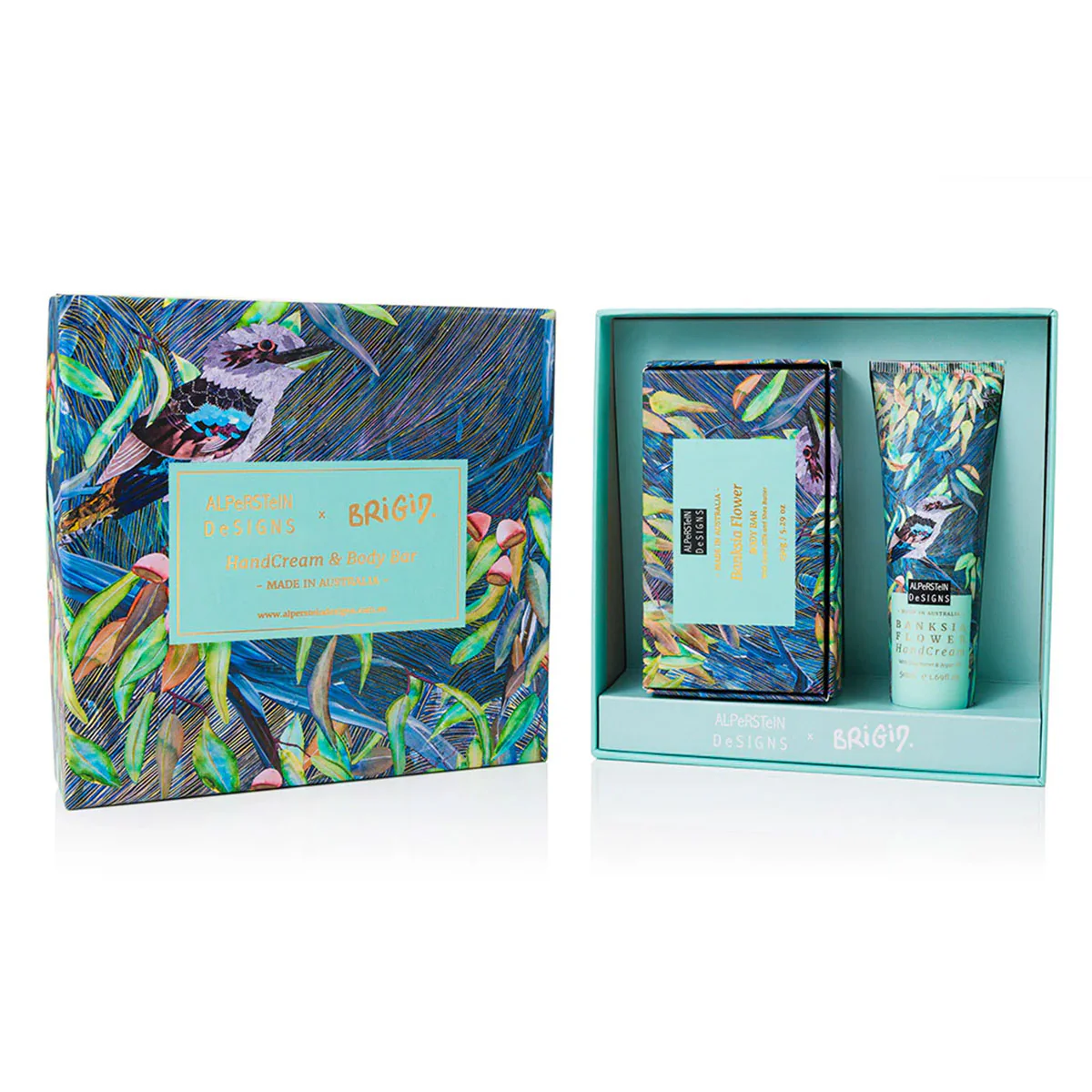 Hand cream and Soap Banksia Flower Gift Set x Brigid - Alperstein Designs