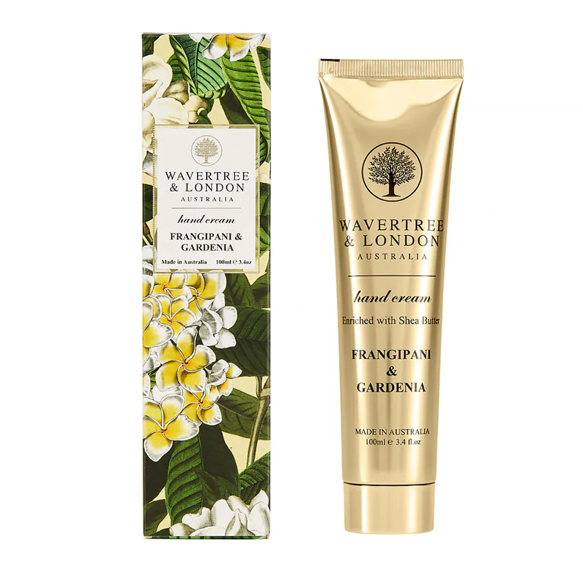 Hand Cream Frangipani and Gardenia 100ml