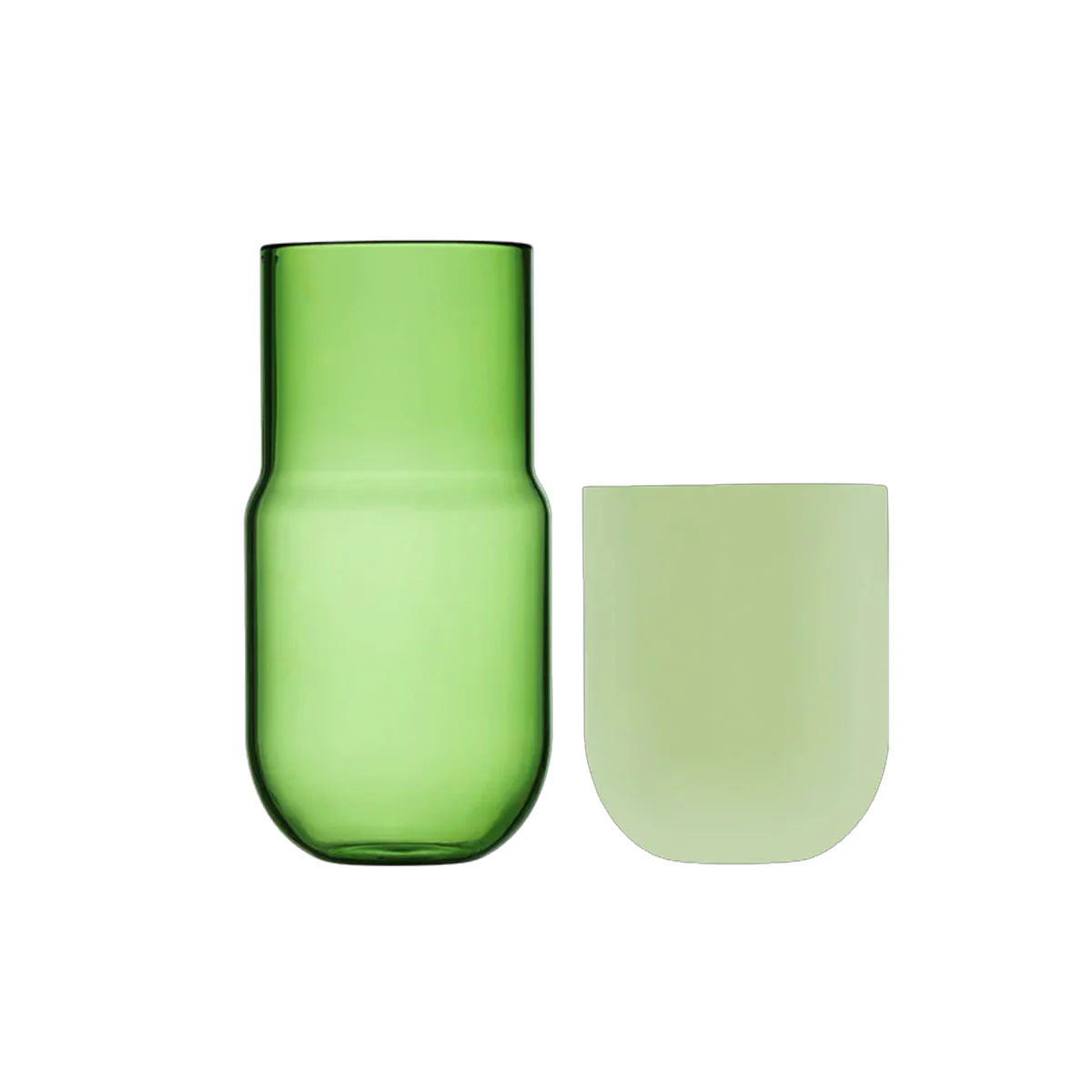 Happi Pill Carafe and Cup Avocado - MAHO - Image 2