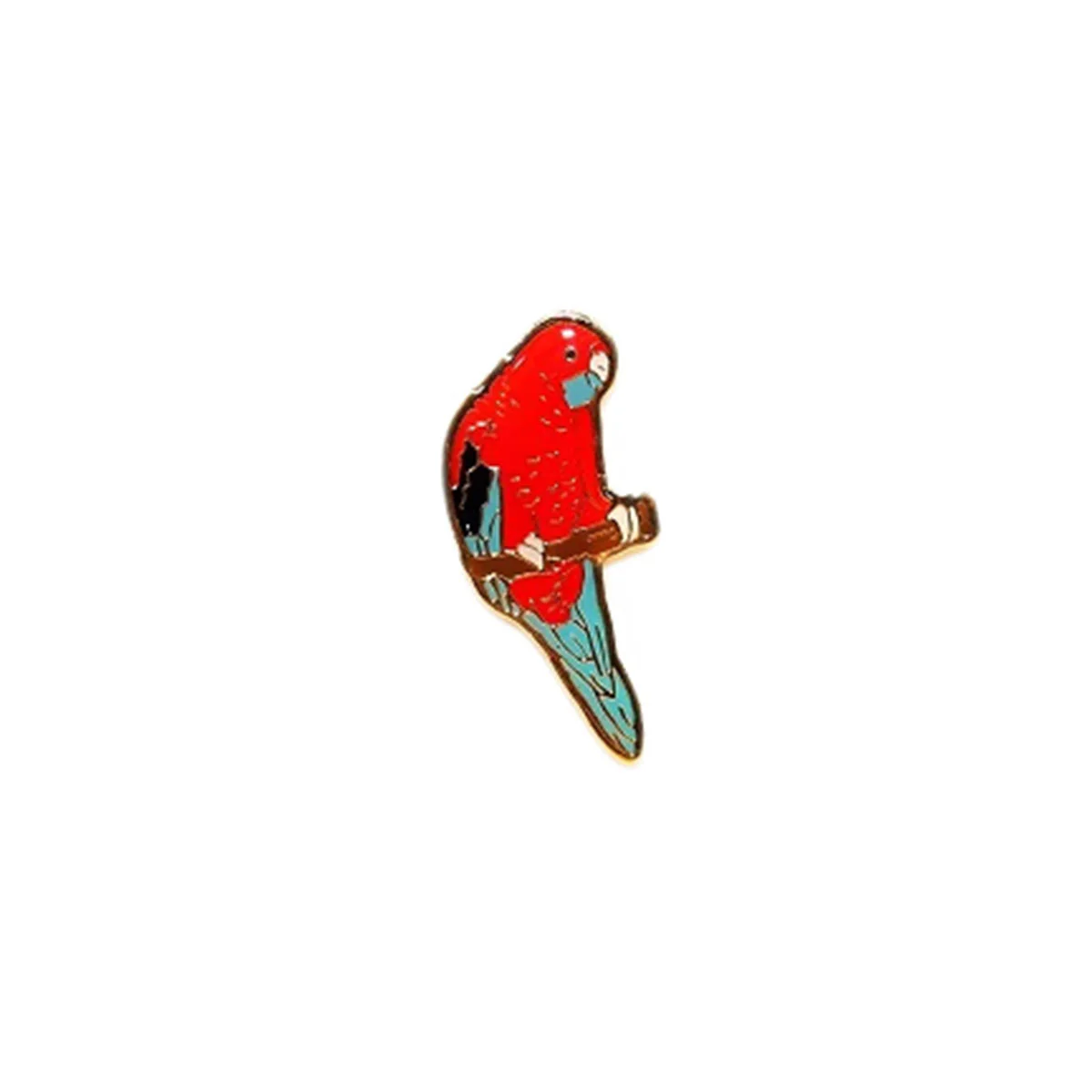 Hat Badge Crimson Rosella - Wilmot Harvey