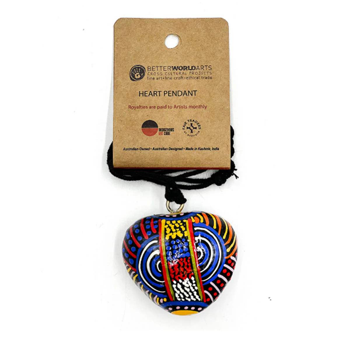 Heart Pendant NDA802 - Better World Arts