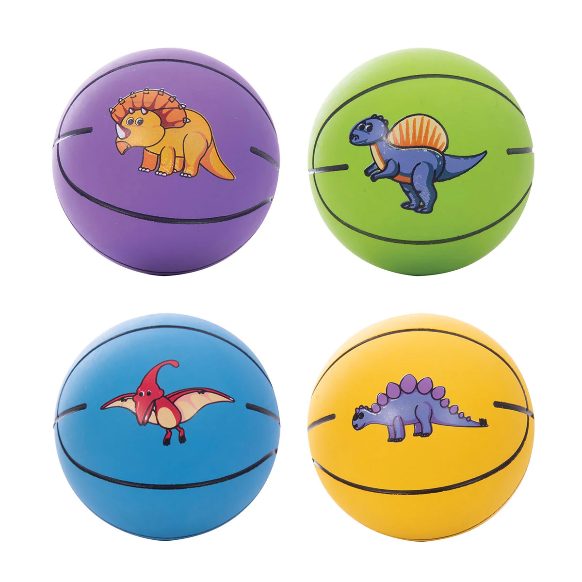 High Bounce Dino Ball Assorted - Isalbi