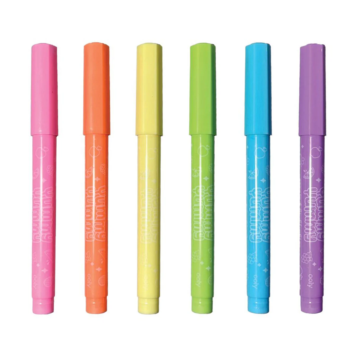 Highlighters Pastel Yummy Yummy 6 Pack - Bobangles - Image 2