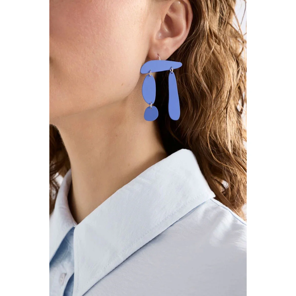 Hook Earring Saaras Cornflower - Elk Accessories - Image 2
