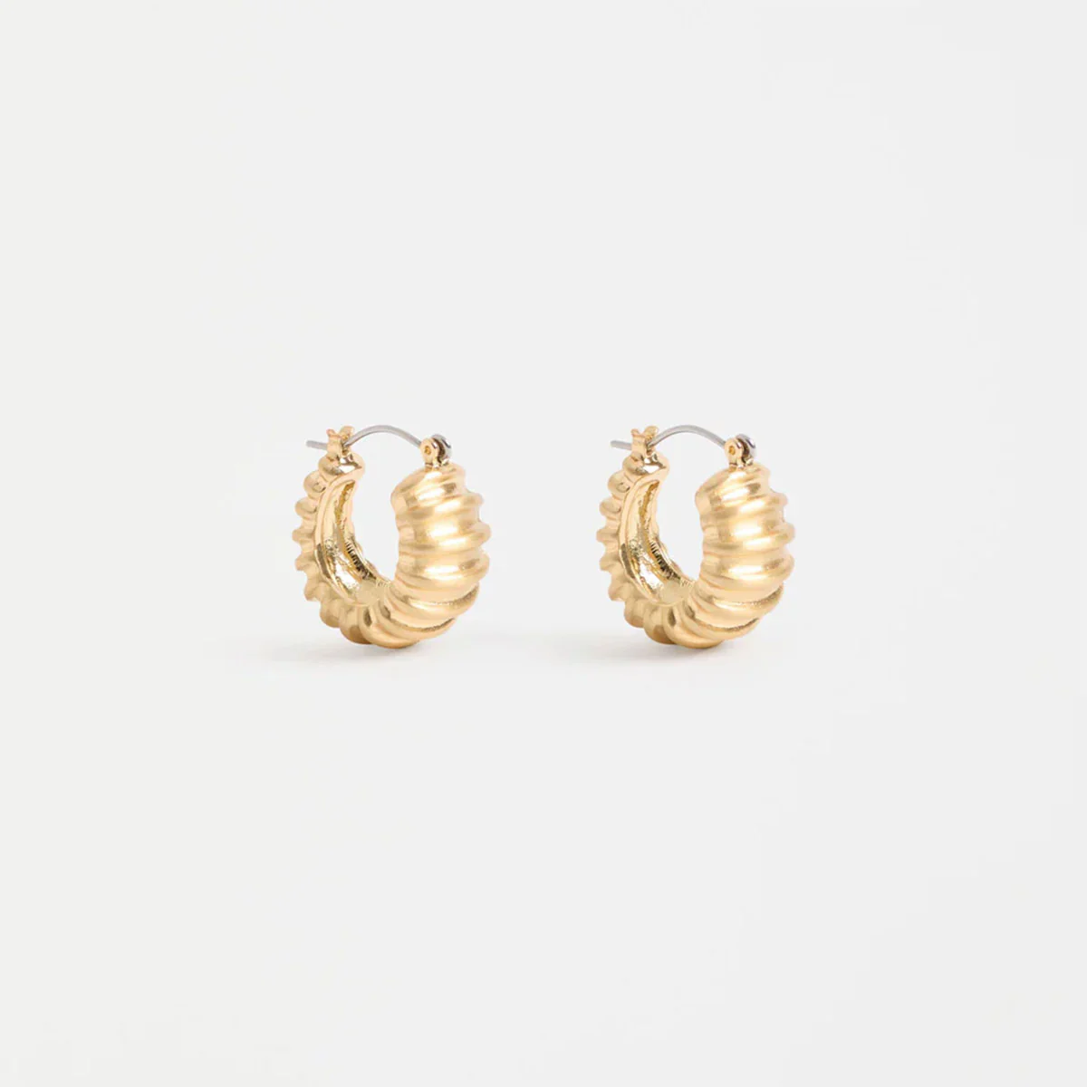 Hoop Earring Ellin Gold - Elk Accessories