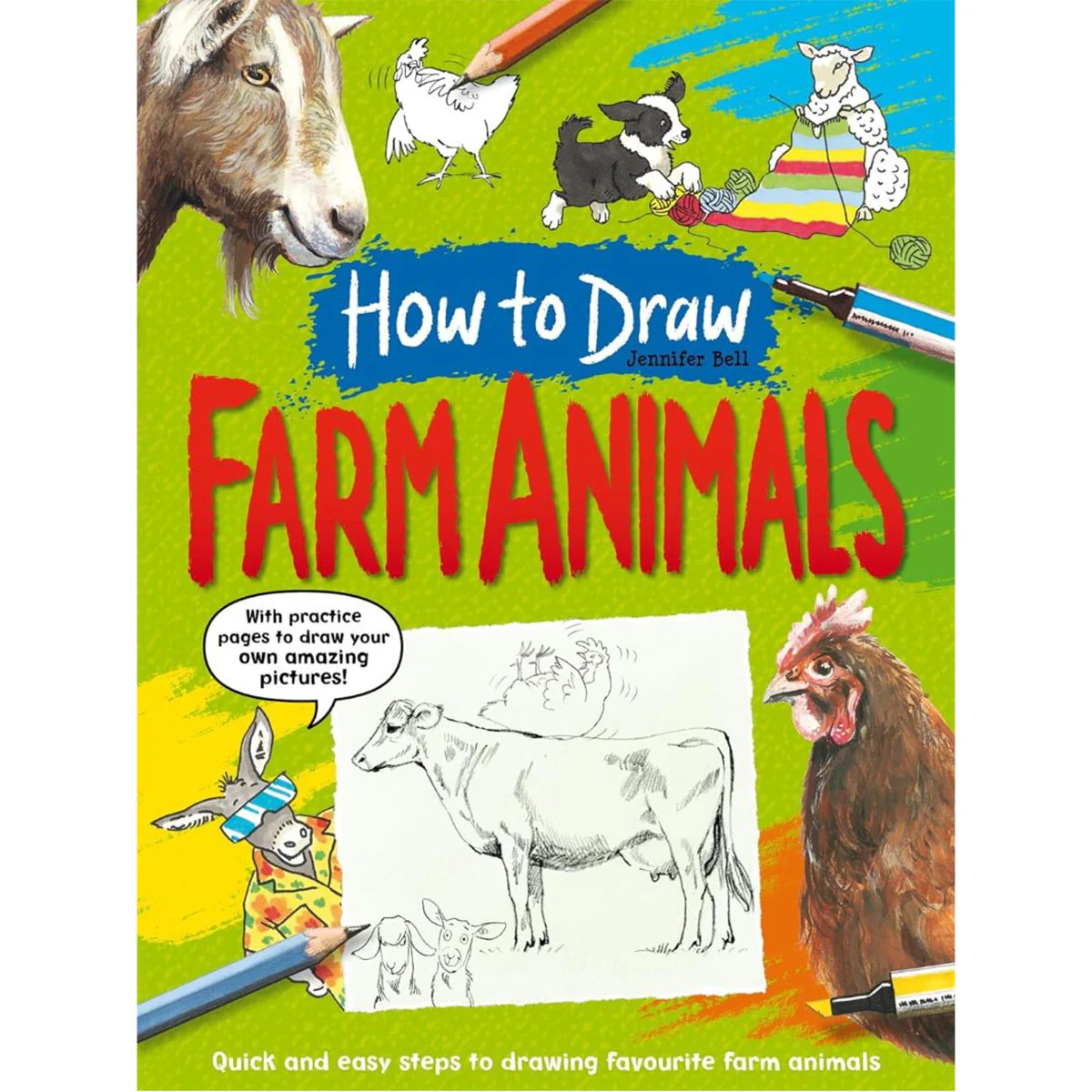 How To Draw: Farm Animals