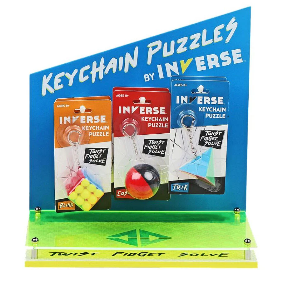 Inverse Key Chain Assorted - Bobangles