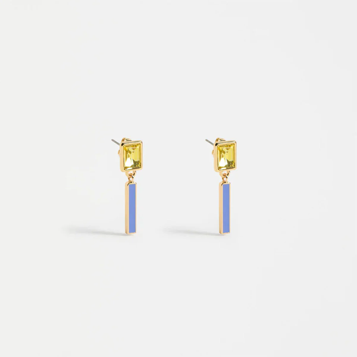 Ival Short Drop Earring Chartreuse - Elk Accessories