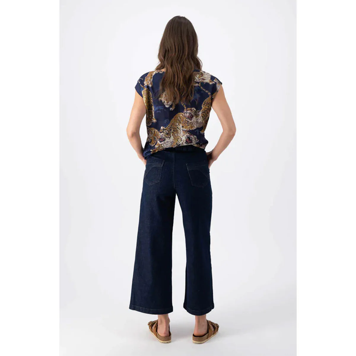 Jeans Peggy Indigo Wash Denim - Olga De Polga - Image 3