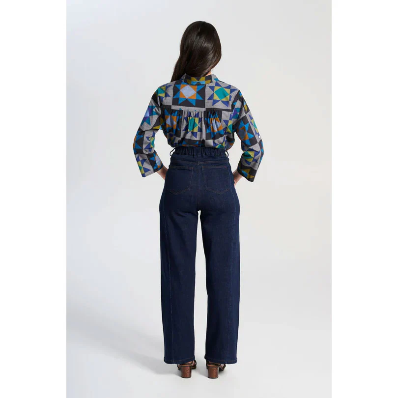 Jeans Santana Indigo Wash Denim - Olga De Polga - Image 3