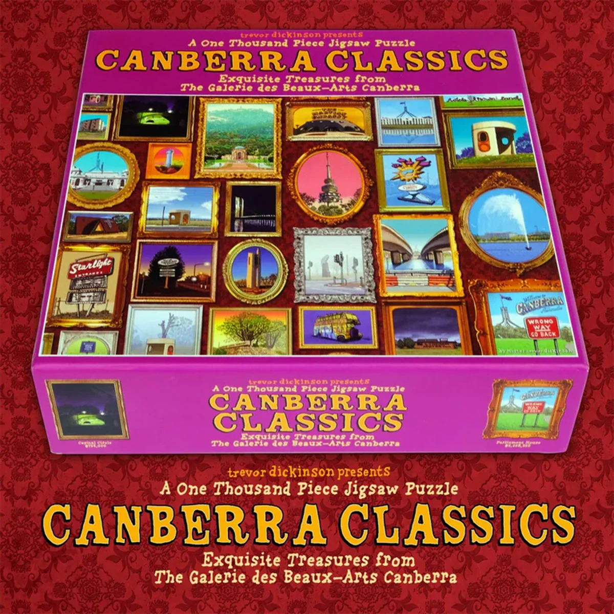 Jigsaw Puzzle Canberra Classics 1000pc - Trevor Dickinson