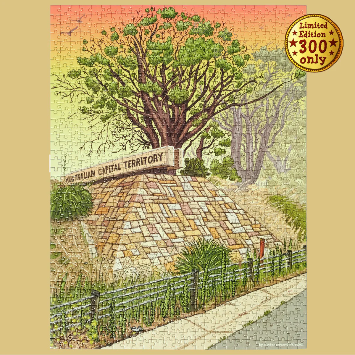 Jigsaw Puzzle Federal Highway 1000pc - Trevor Dickinson - Image 2
