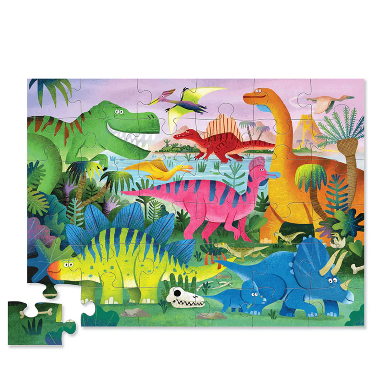 Floor Puzzle Dino Land 36pc - Tiger Tribe - Image 2