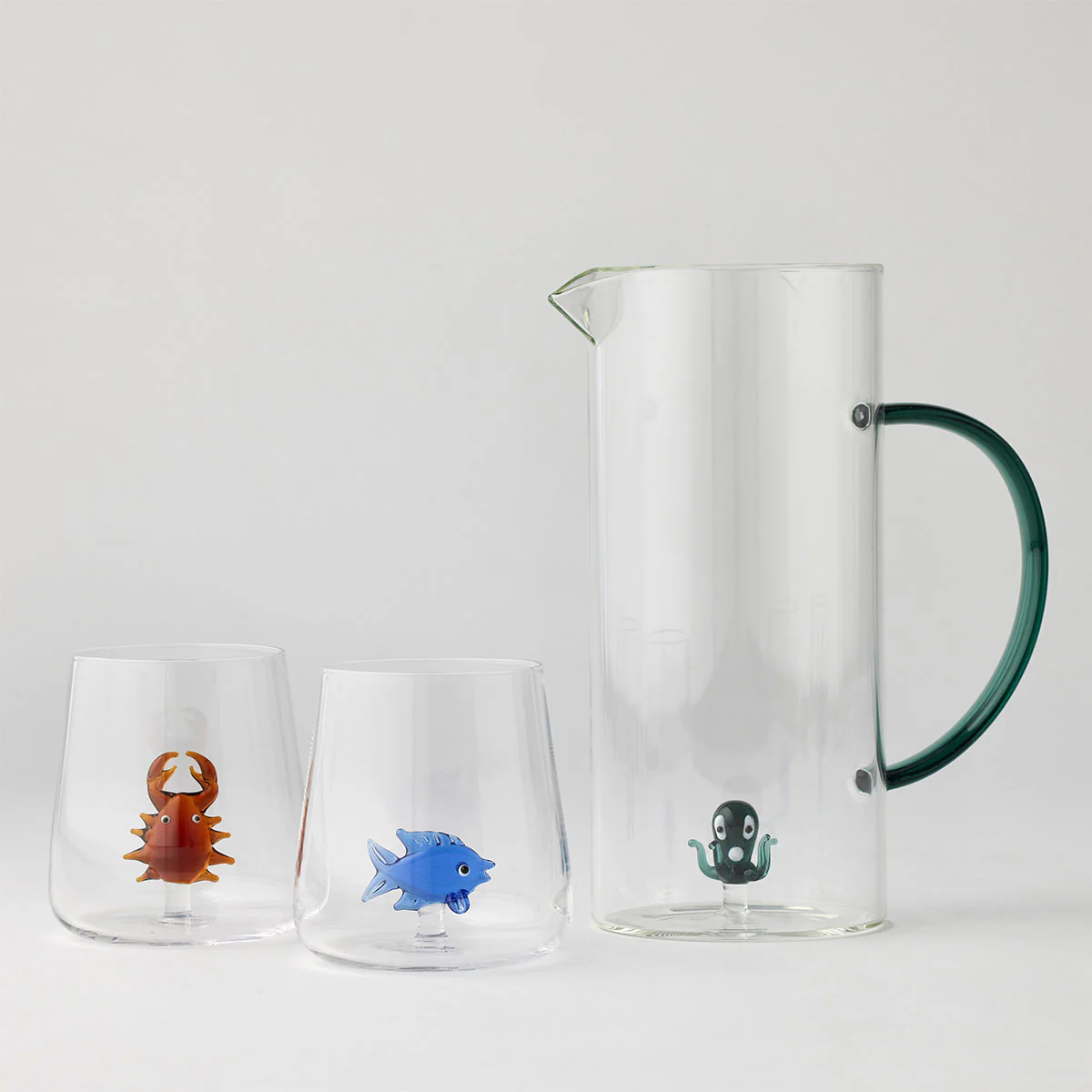 Jug & Tumblers Ocean Tides 3 Set - Pilbeam Living