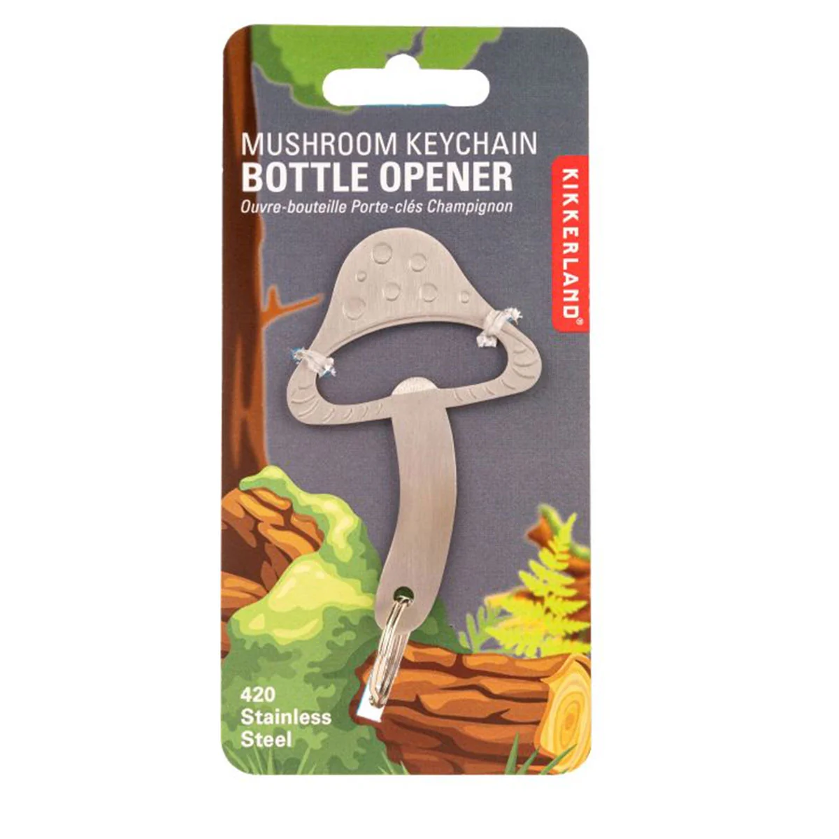 Keychain Bottle Opener Mushroom Gernes Dots - Isalbi