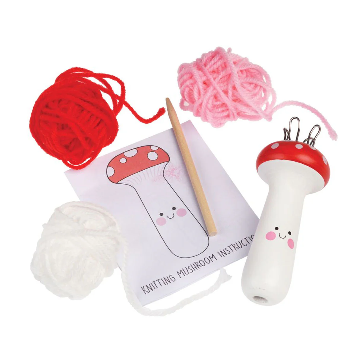 Knitting Mushroom Kit - Bobangles - Image 3
