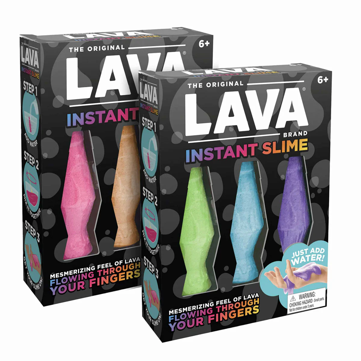 Lava Instant Slime 3 pk - William Valentine