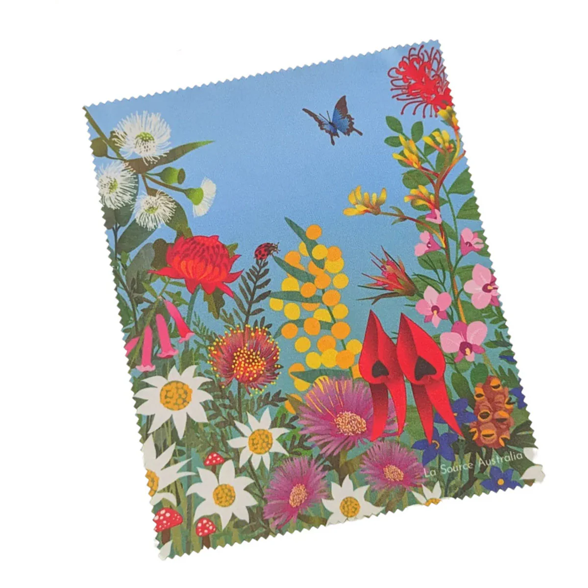 Lens Cloth Australian Wildflowers - La Source