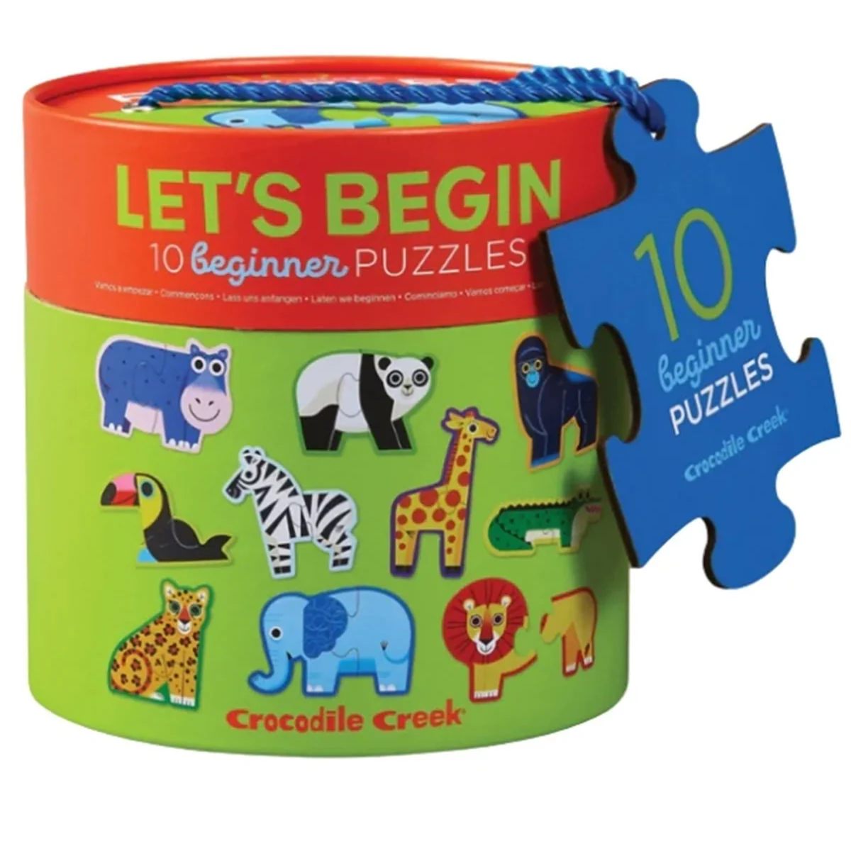 Lets Begin 2pc Puzzle Jungle - Tiger Tribe