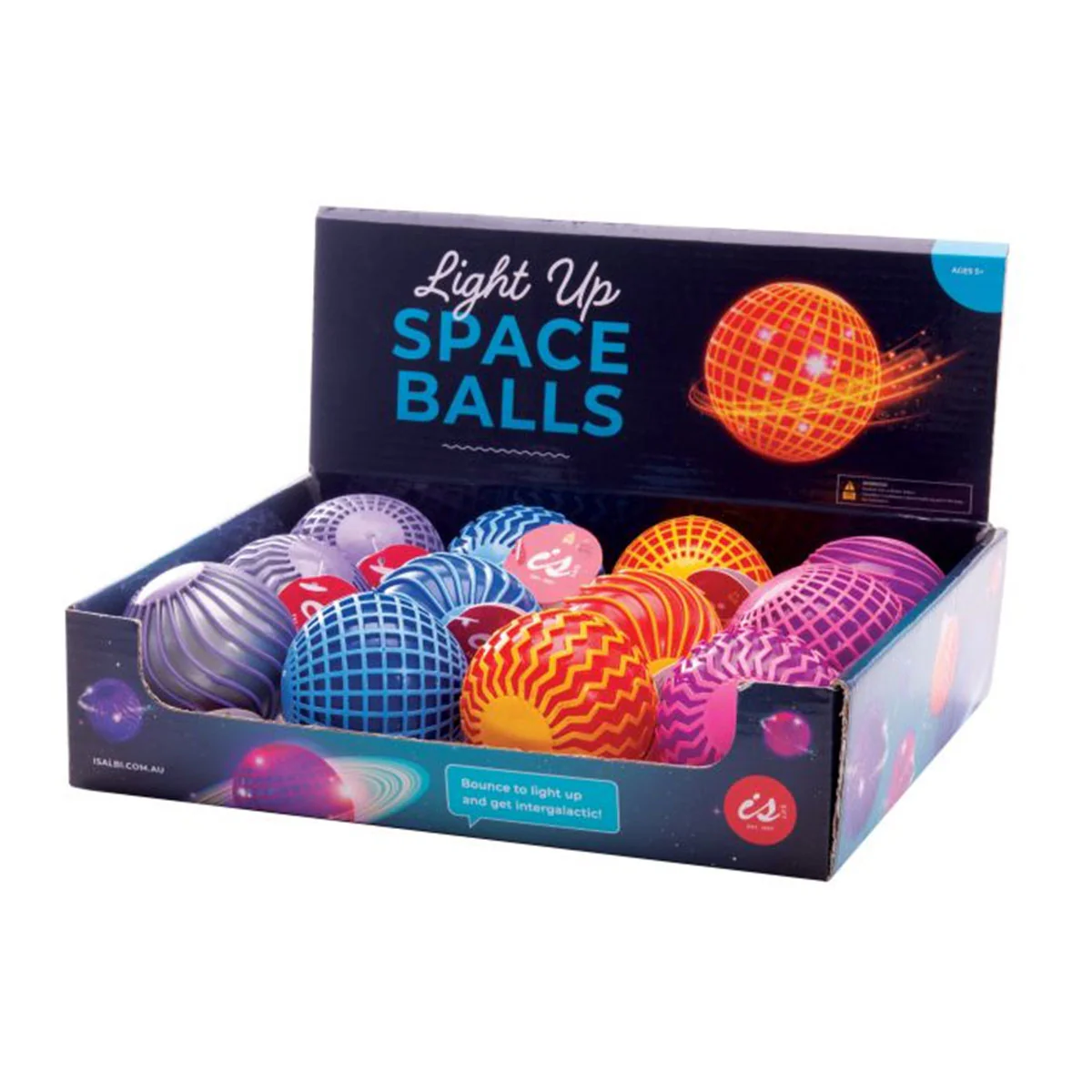 Light Up Space Balls Assorted - Isalbi - Image 3