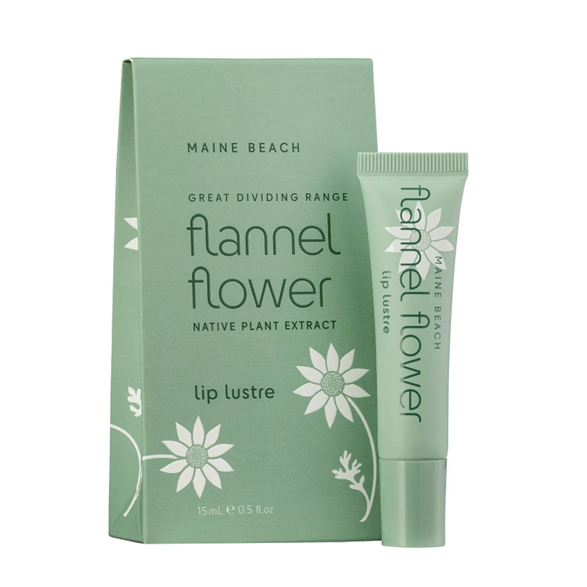 Lip Lustre Flannel Flower 15ml - Maine Beach