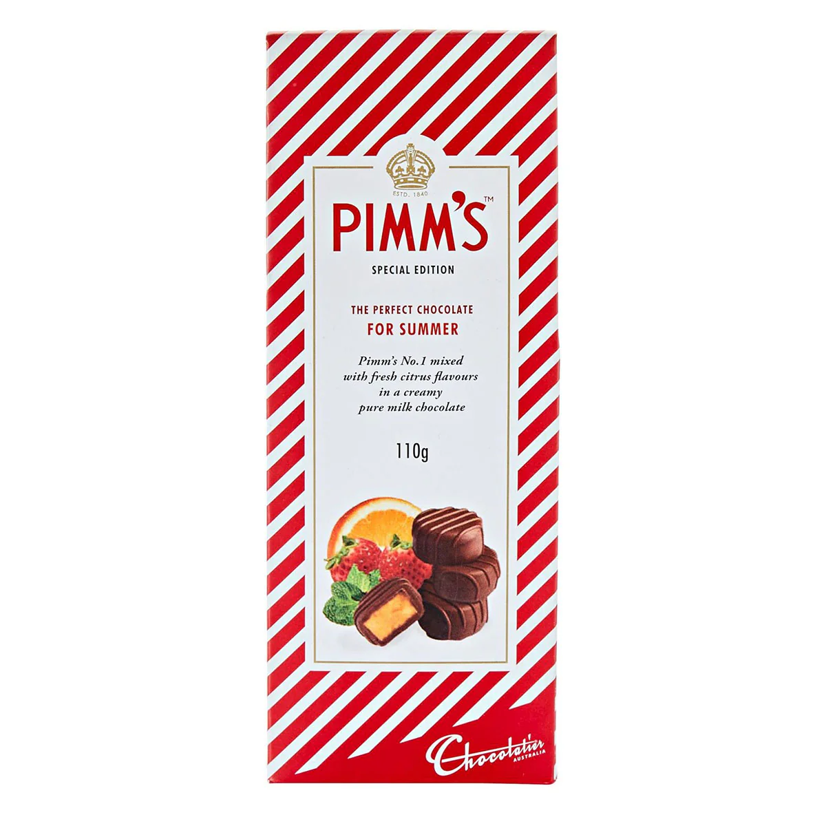 Liqueur Truffles 110g Chocolatier Pimms - Gourmet Brands