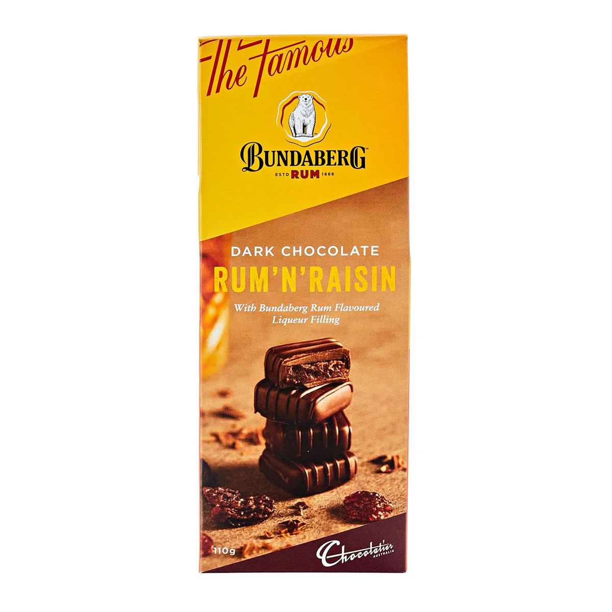 Liqueur Truffles Bundaberg Rum 110g - Gourmet Brands